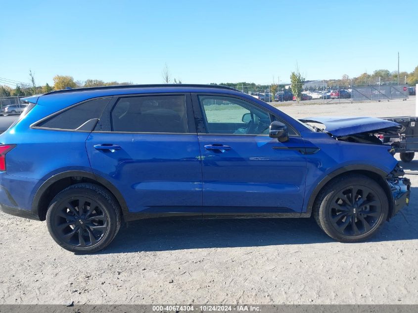 2021 Kia Sorento Sx VIN: 5XYRK4LF2MG058670 Lot: 40674304