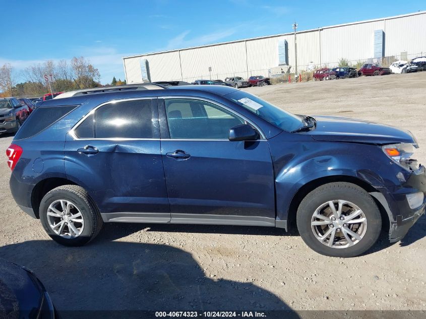 2016 Chevrolet Equinox Lt VIN: 2GNALCEK3G1110487 Lot: 40674323