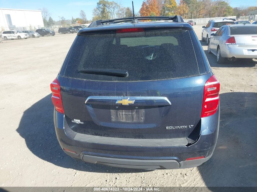 2016 Chevrolet Equinox Lt VIN: 2GNALCEK3G1110487 Lot: 40674323