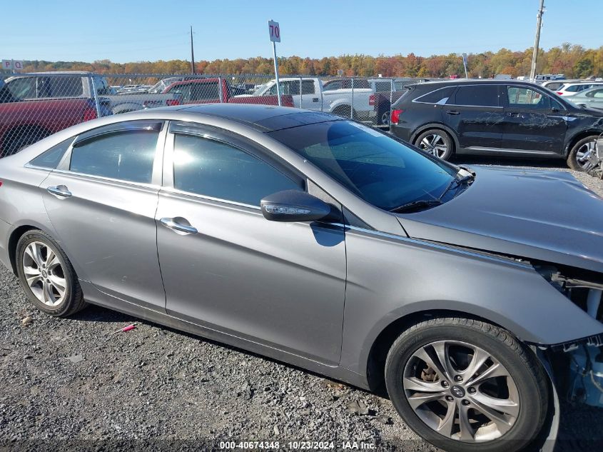 2013 Hyundai Sonata Limited VIN: 5NPEC4AC5DH628836 Lot: 40674348