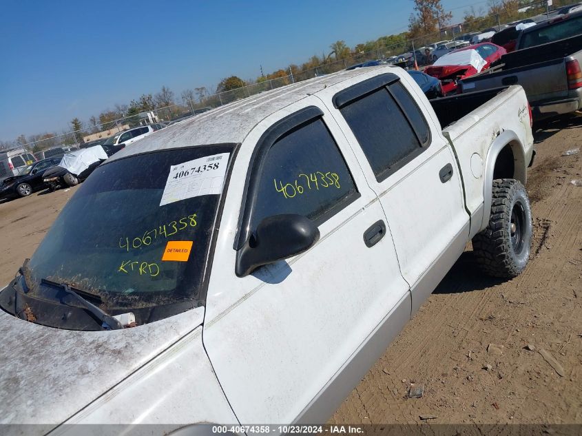 2002 Dodge Dakota Slt VIN: 1B7HG48N82S717324 Lot: 40674358