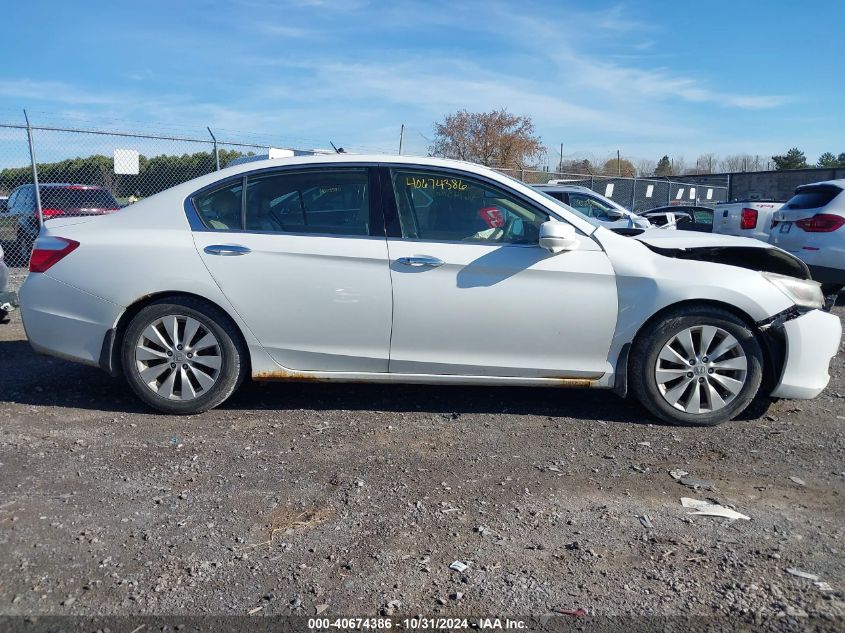 2013 Honda Accord Ex-L V-6 VIN: 1HGCR3F84DA000487 Lot: 40674386