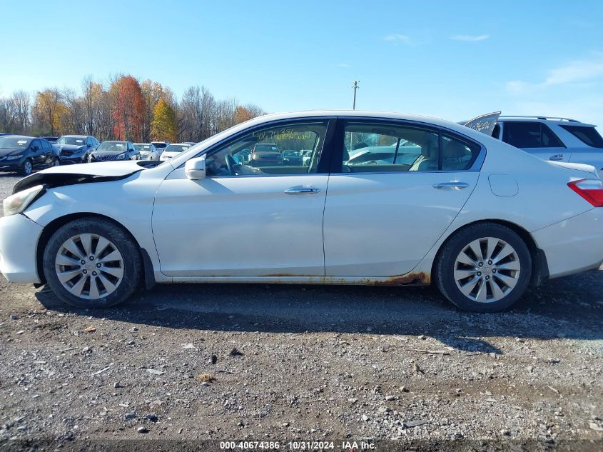 2013 Honda Accord Ex-L V-6 VIN: 1HGCR3F84DA000487 Lot: 40674386