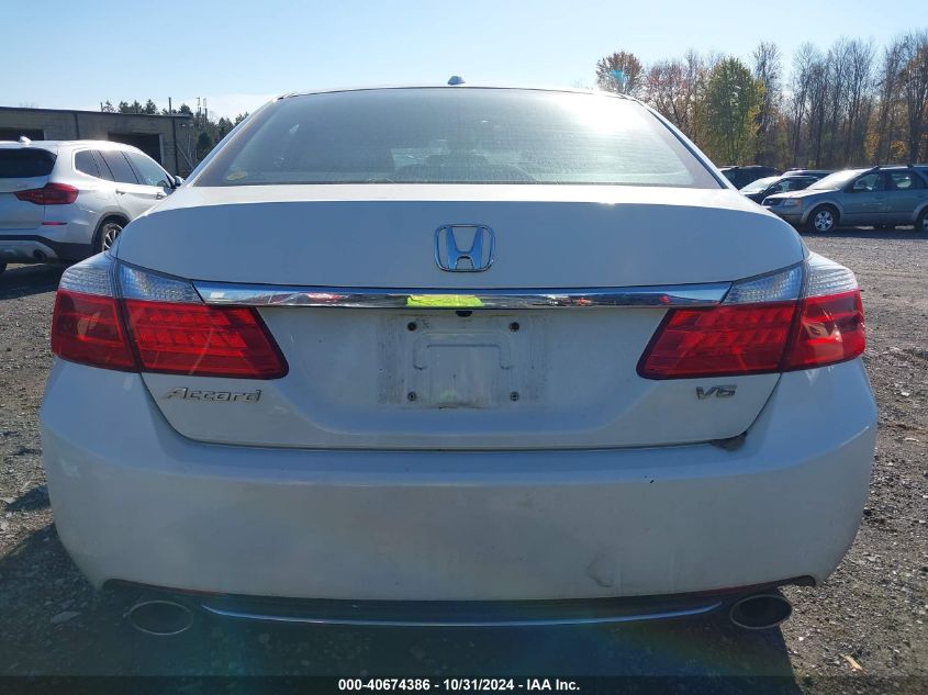 2013 Honda Accord Ex-L V-6 VIN: 1HGCR3F84DA000487 Lot: 40674386