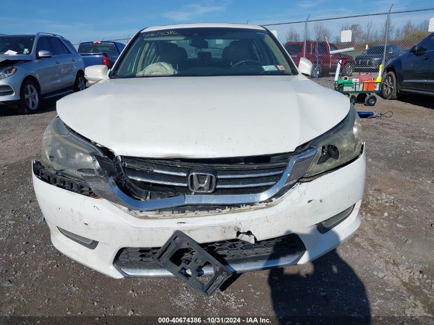 2013 Honda Accord Ex-L V-6 VIN: 1HGCR3F84DA000487 Lot: 40674386