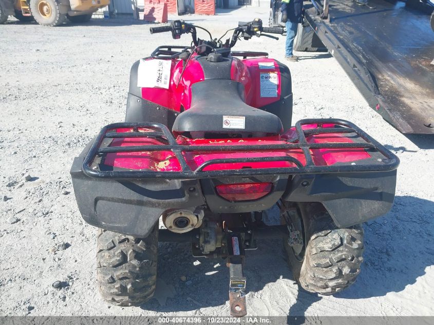 2012 Honda Trx500 Fa VIN: 1HFTE2601C4200566 Lot: 40674396