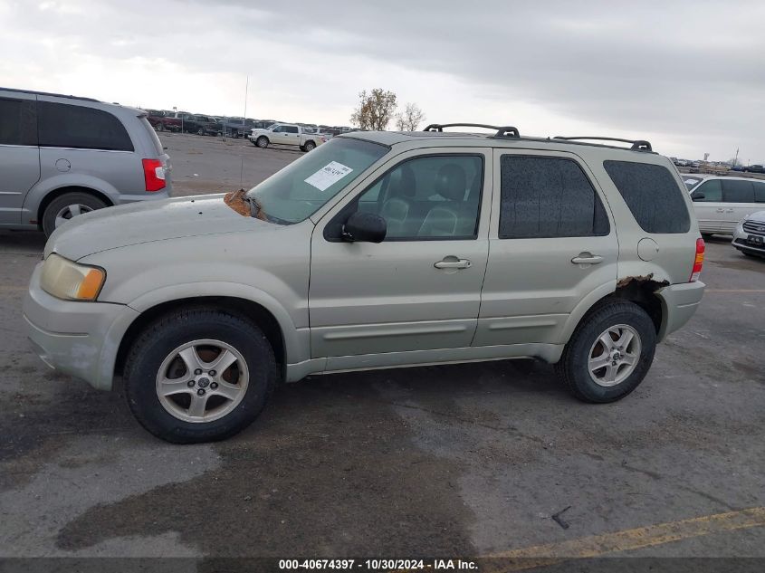 2003 Ford Escape Limited VIN: 1FMCU941X3KA92506 Lot: 40674397