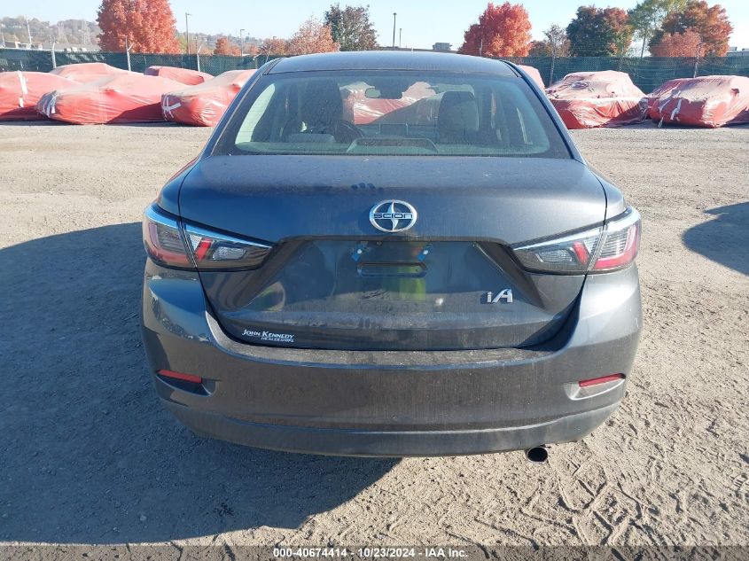 2016 Scion Ia VIN: 3MYDLBZVXGY137628 Lot: 40674414