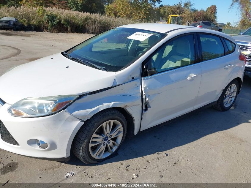 2012 Ford Focus Sel VIN: 1FAHP3M25CL233649 Lot: 40674418