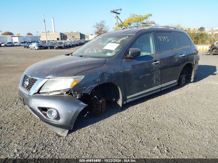 2014 Nissan Pathfinder Platinum/S/Sl/Sv VIN: 5N1AR2MM6EC678806 Lot: 40674450