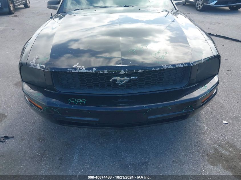 2007 Ford Mustang V6 Deluxe/V6 Premium VIN: 1ZVFT80N575232325 Lot: 40674488