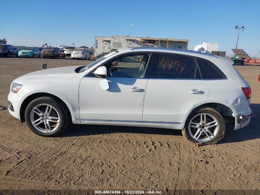 2017 Audi Q5 2.0T Premium VIN: WA1L2AFP4HA027252 Lot: 40674494