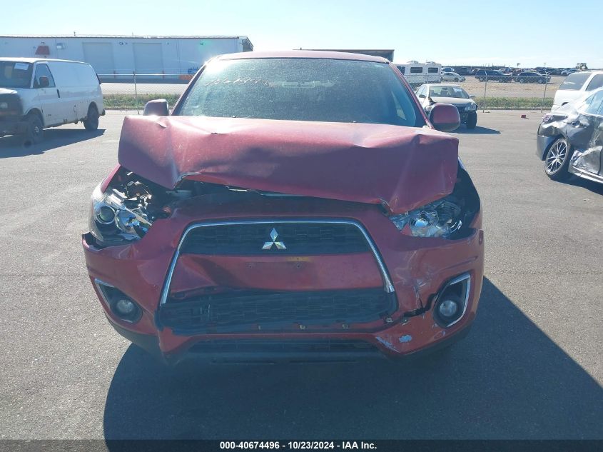 2015 Mitsubishi Outlander Sport Es VIN: 4A4AR3AUXFE026400 Lot: 40674496