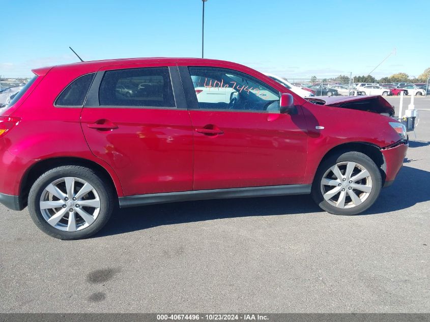 2015 Mitsubishi Outlander Sport Es VIN: 4A4AR3AUXFE026400 Lot: 40674496