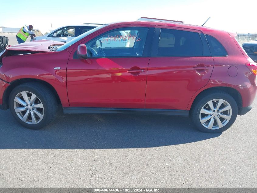 2015 Mitsubishi Outlander Sport Es VIN: 4A4AR3AUXFE026400 Lot: 40674496