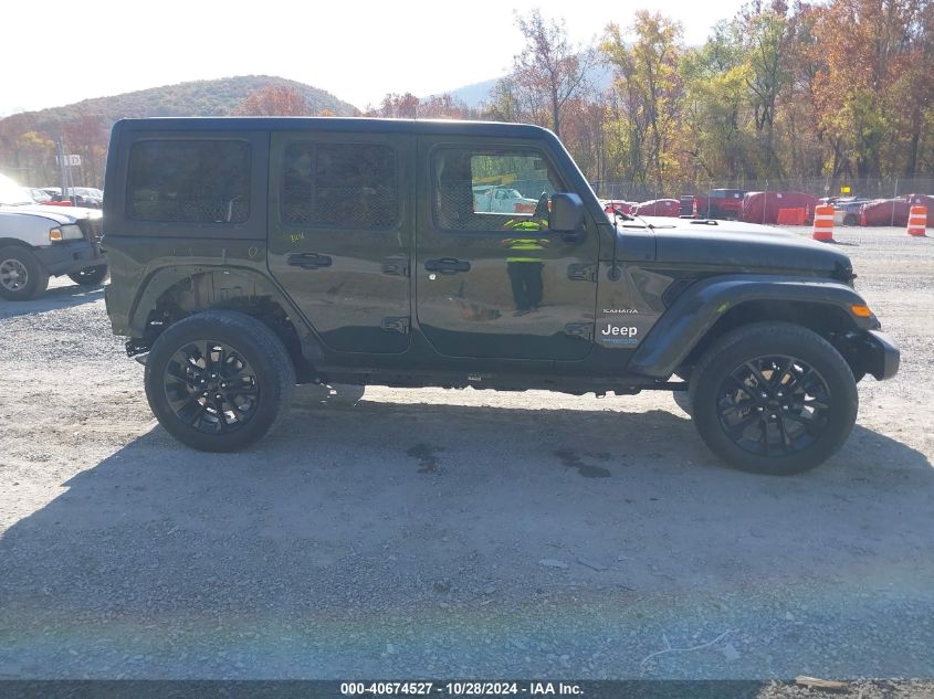 2021 Jeep Wrangler Unlimited Sahara 4Xe VIN: 1C4JJXP61MW758453 Lot: 40674527