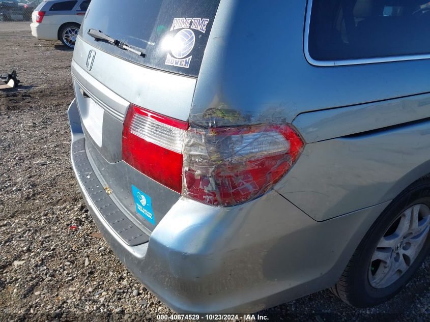 2006 Honda Odyssey Ex-L VIN: 5FNRL38676B007515 Lot: 40674529