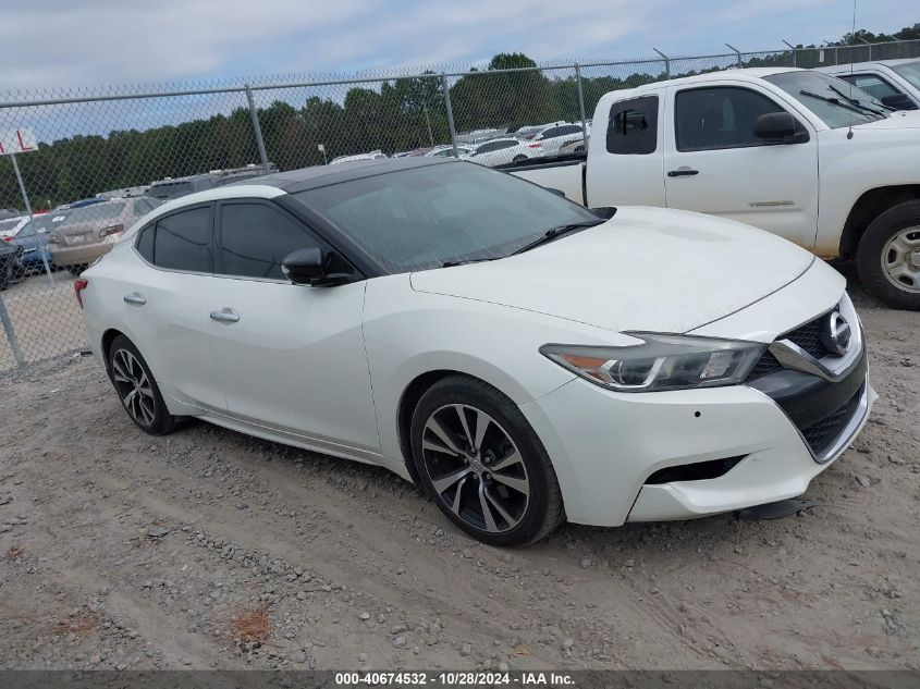 2017 Nissan Maxima 3.5 Platinum VIN: 1N4AA6AP1HC452314 Lot: 40674532