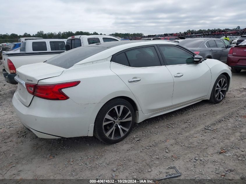 VIN 1N4AA6AP1HC452314 2017 Nissan Maxima, 3.5 Platinum no.4