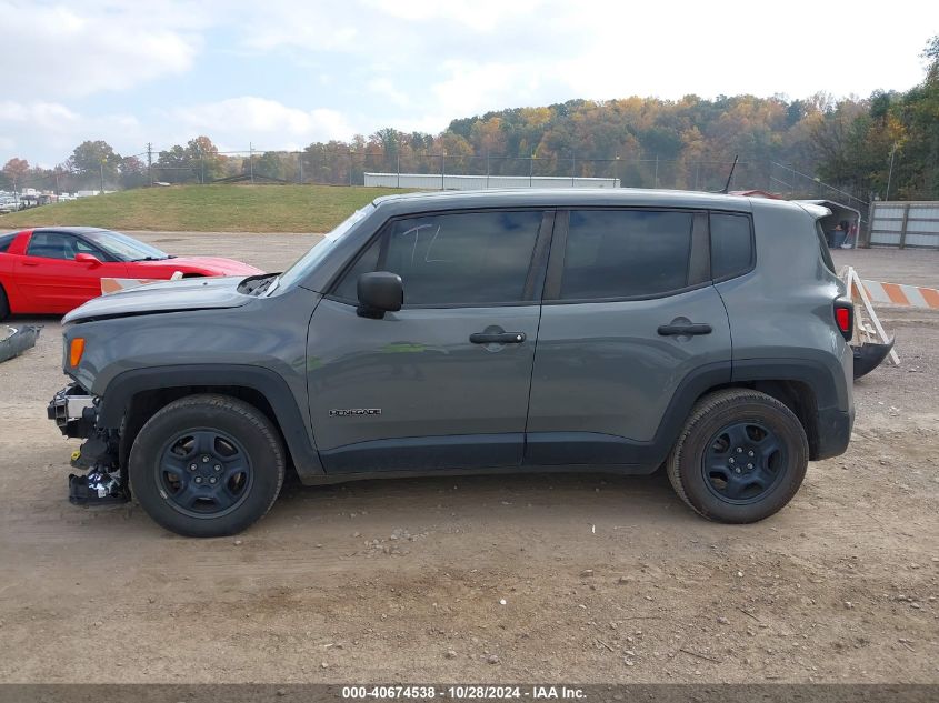 2020 Jeep Renegade Sport Fwd VIN: ZACNJAAB4LPL64961 Lot: 40674538