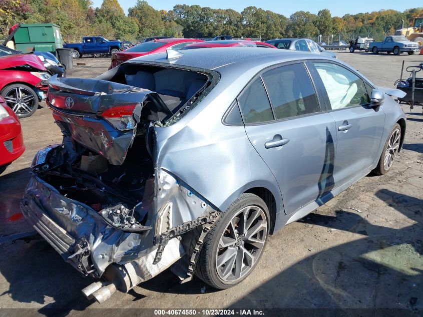 VIN JTDS4MCE3MJ068515 2021 Toyota Corolla, SE no.4