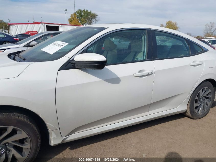 2018 Honda Civic Ex VIN: 19XFC2F89JE024865 Lot: 40674559