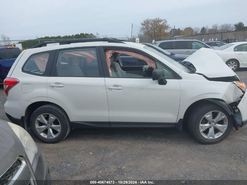 2016 Subaru Forester 2.5I VIN: JF2SJABC9GH527504 Lot: 40674573