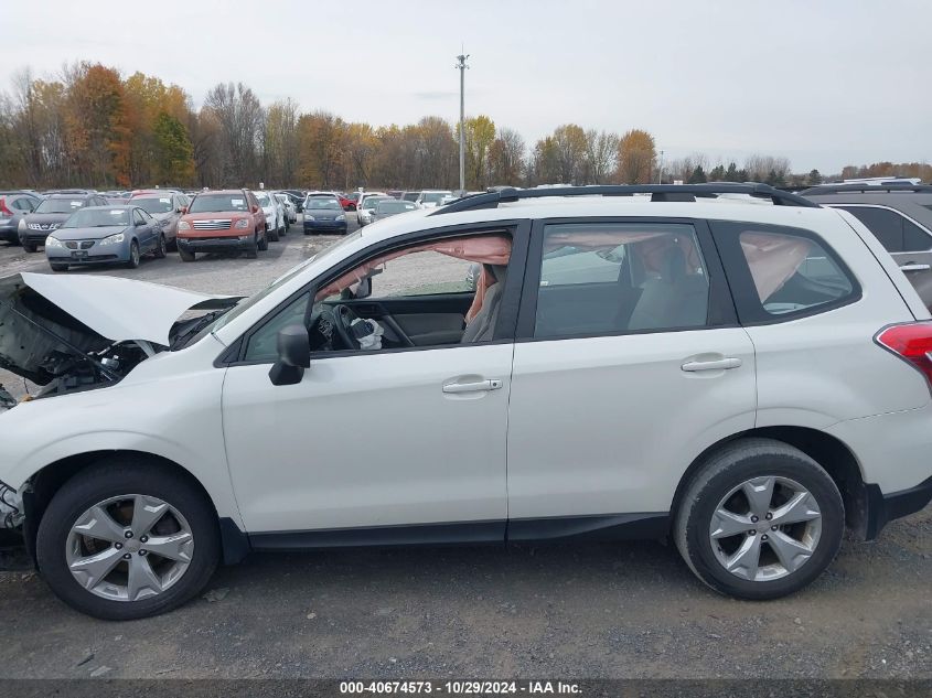 2016 Subaru Forester 2.5I VIN: JF2SJABC9GH527504 Lot: 40674573