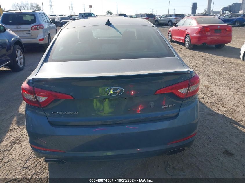 2017 Hyundai Sonata Sport VIN: 5NPE34AF6HH450757 Lot: 40674587