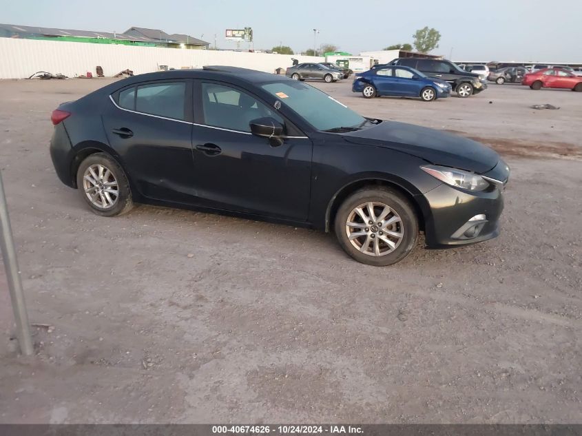 2015 Mazda Mazda3 I Grand Touring VIN: 3MZBM1W70FM168151 Lot: 40674626