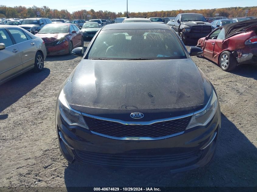 2016 Kia Optima Lx VIN: 5XXGT4L36GG069769 Lot: 40674629