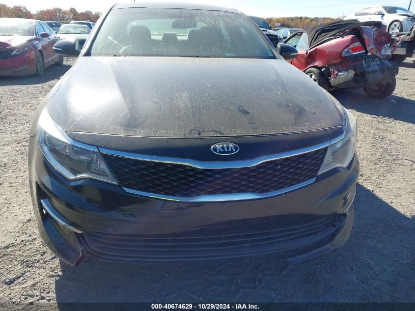 2016 Kia Optima Lx VIN: 5XXGT4L36GG069769 Lot: 40674629