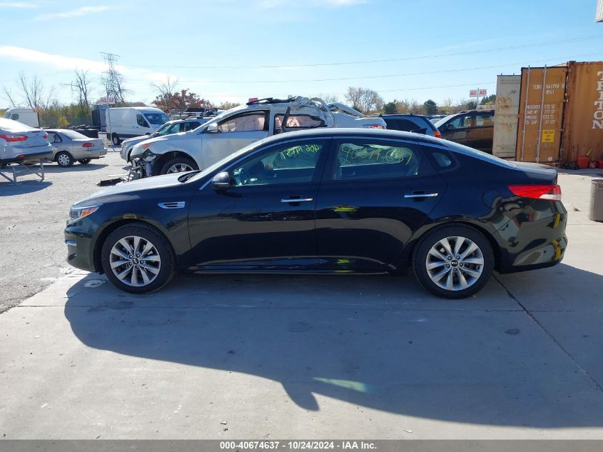 2018 Kia Optima Lx/S VIN: 5XXGT4L33JG270004 Lot: 40674637