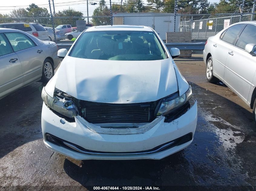 2013 Honda Civic Ex VIN: 19XFB2F82DE073655 Lot: 40674644