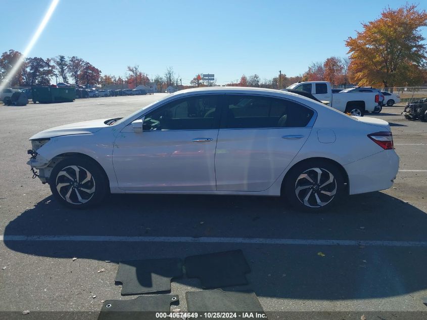 2017 Honda Accord Ex-L VIN: 1HGCR2F83HA277907 Lot: 40674649