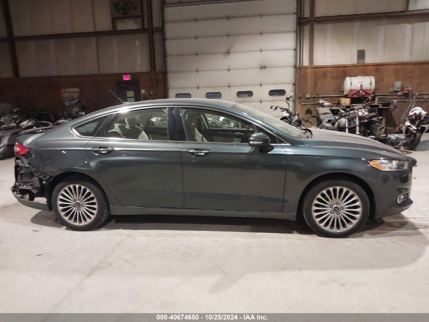 2016 Ford Fusion Titanium VIN: 3FA6P0K90GR162499 Lot: 40674650