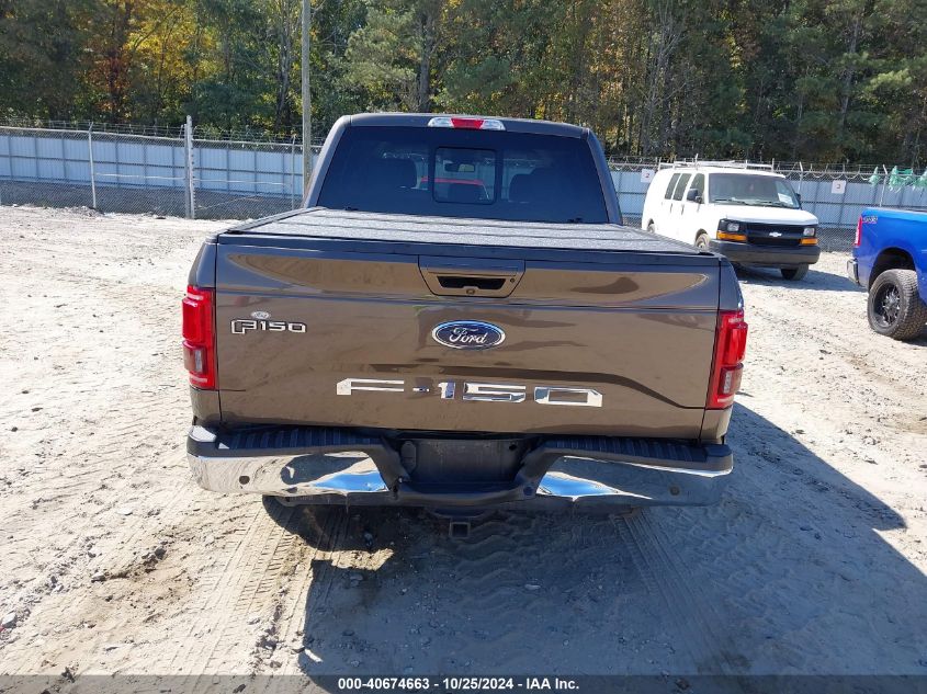 2015 FORD F-150 LARIAT - 1FTEW1CP5FFD01419