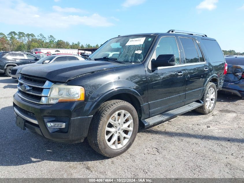 2016 Ford Expedition Limited VIN: 1FMJU1KT6GEF44422 Lot: 40674664