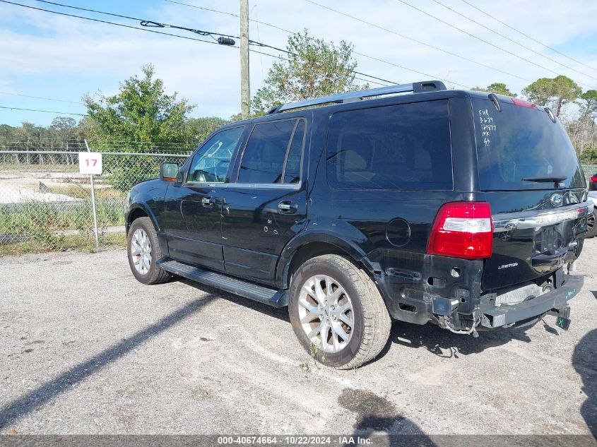 2016 Ford Expedition Limited VIN: 1FMJU1KT6GEF44422 Lot: 40674664