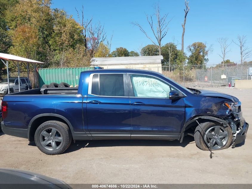 2023 Honda Ridgeline Rtl VIN: 5FPYK3F59PB026973 Lot: 40674686