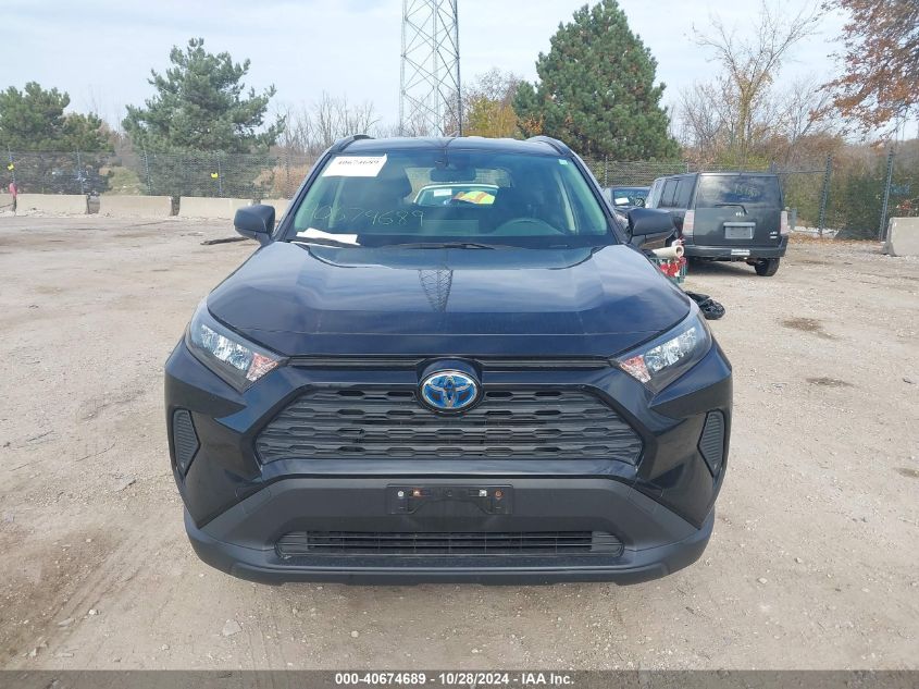 2021 Toyota Rav4 Hybrid Le VIN: JTMLWRFV1MD559445 Lot: 40674689