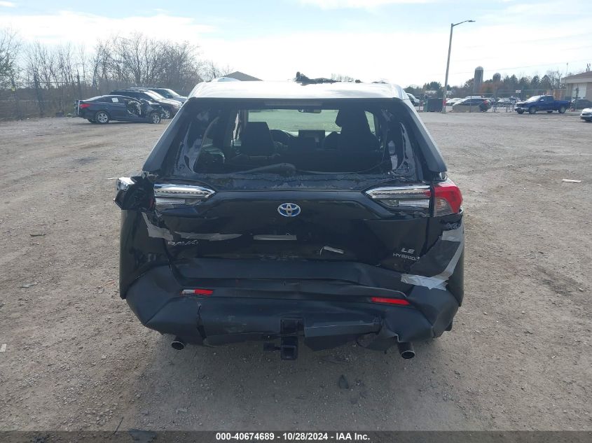 2021 Toyota Rav4 Hybrid Le VIN: JTMLWRFV1MD559445 Lot: 40674689