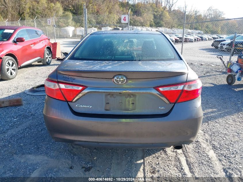 2016 Toyota Camry Se VIN: 4T1BF1FK0GU603941 Lot: 40674692