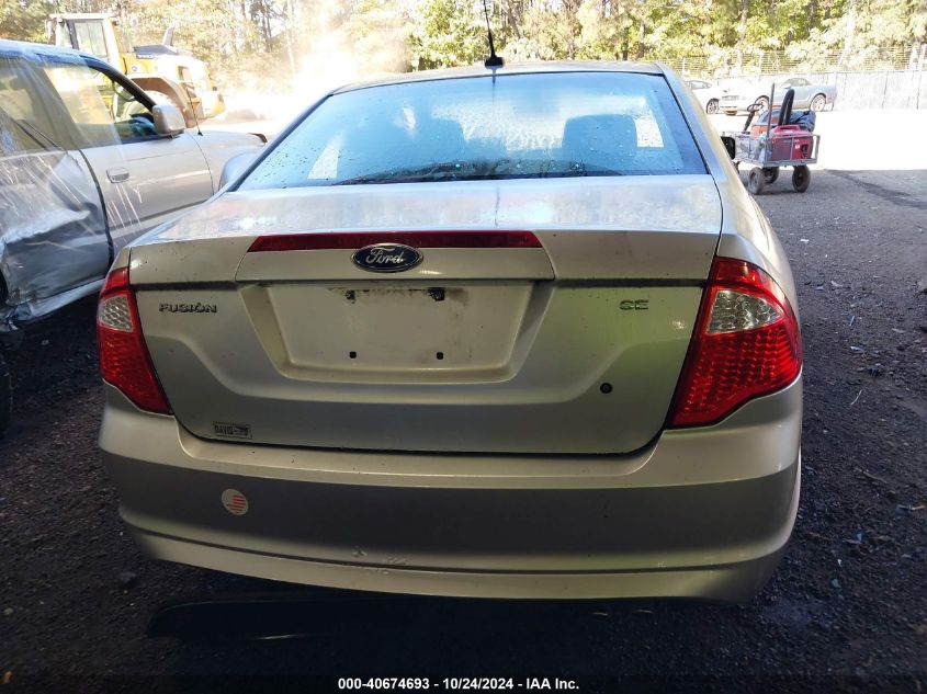 2011 Ford Fusion Se VIN: 3FAHP0HA5BR168981 Lot: 40674693