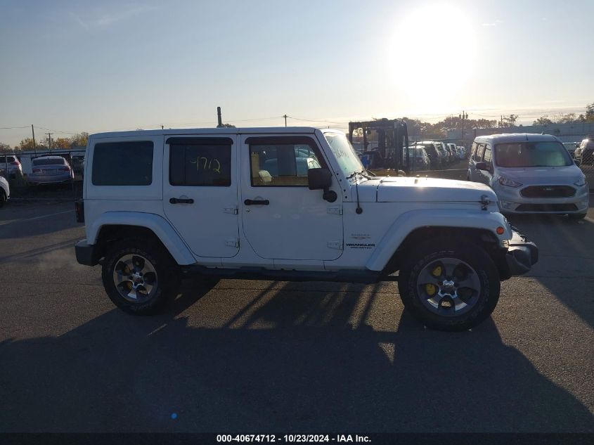 2014 Jeep Wrangler Unlimited Sahara VIN: 1C4HJWEG6EL110775 Lot: 40674712