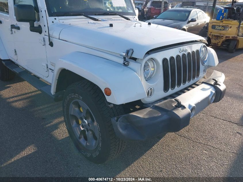 2014 Jeep Wrangler Unlimited Sahara VIN: 1C4HJWEG6EL110775 Lot: 40674712