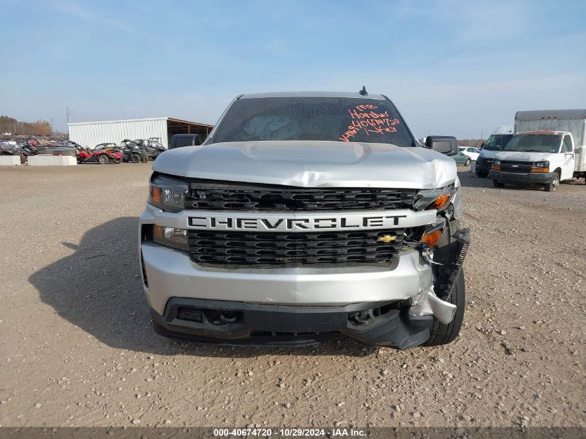 2021 Chevrolet Silverado 1500 4Wd Standard Bed Custom VIN: 1GCRYBEK4MZ111769 Lot: 40674720