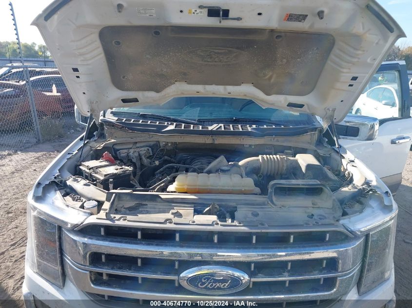 2022 Ford F-150 Lariat VIN: 1FTFX1E54NFA05190 Lot: 40674770