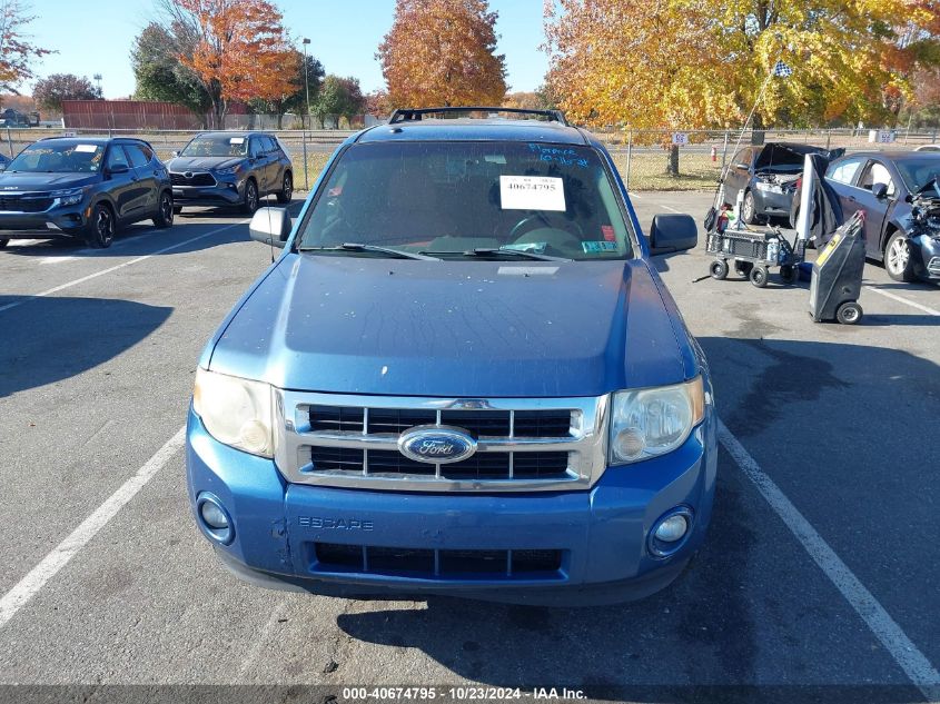 2009 Ford Escape Xlt VIN: 1FMCU03739KB87144 Lot: 40674795