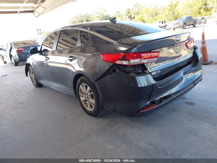 2017 Kia Optima Lx VIN: 5XXGT4L30HG123780 Lot: 40674809